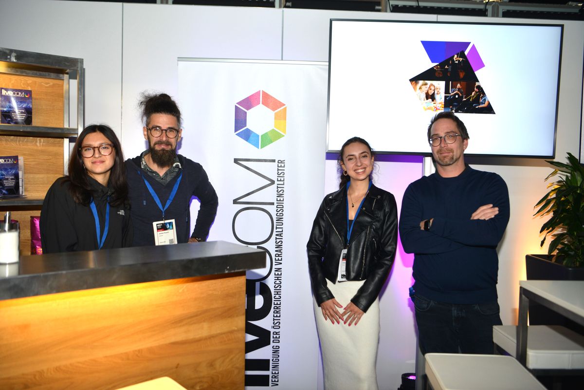 Die livecom auf der MEET 2024